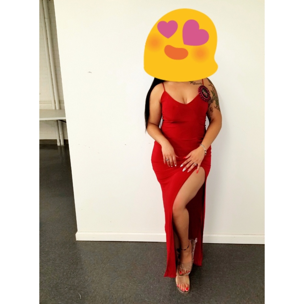 Red dress
